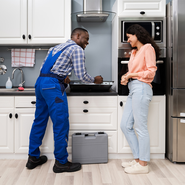 what kind of warranty do you offer on your cooktop repair services in Weston